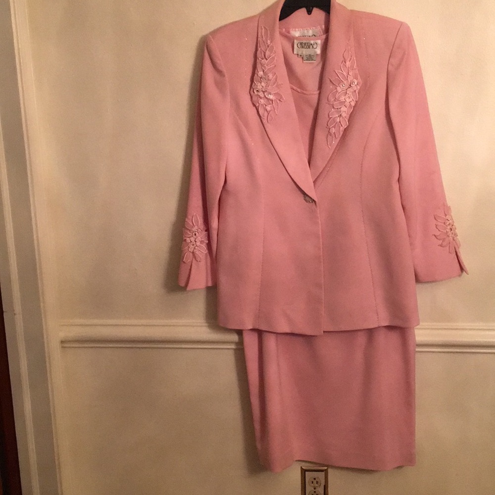Glamorous Pink Suit